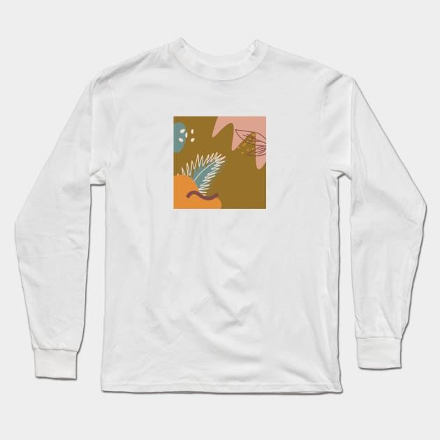 Botanical Abstracts #12 Long Sleeve T-Shirt by Danny Afy